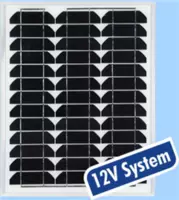 Monocrystalline Silicon Solar Cells, 20W, 540 X 425 X 28mm